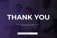 Purple Minimalist Charity Program Presentation  - 9